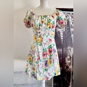 Petersyn Multicolor Floral Mini Dress